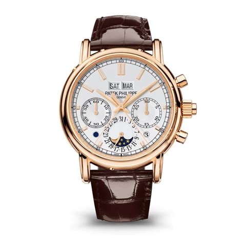 patek philippe 3068 chronograph white dial|Patek Philippe price list.